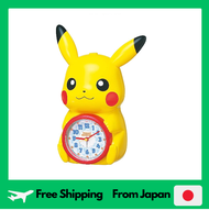 Seiko Clock Alarm Clock Display Clock Character Pocket Monster Pikachu Talking Alarm 232x159x121mm JF384A