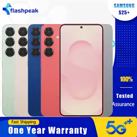 Original Samsung Galaxy S25+ S936U S936U1 5G Mobile Phone S25 Plus 256GB/512GB NFC 6.7" Snapdragon 8