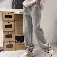 NFJ7 Ader Autumn Winter Loose Straight Trousers Small Label Embroidered Tie-up Men Women Couples Tre