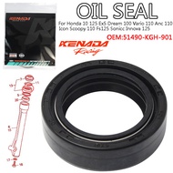 Kenada Racing Fork Oil Seal for Ex5 Future Wave125 Dash C100 CLICK 125 51490-KGH-901