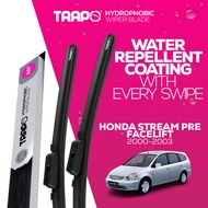 Trapo Hydrophobic Car Wiper Blade Honda Stream Pre Facelift (2000-2003)