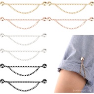 8 Pcs Magnetic Clothing Clips with Chain Multi-Function Hijab Magnets Button for T Shirt Women Cloth