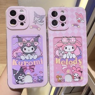 Cartoon Kuromi Case for Infinix Hot 50 40i Note 40 Zero Smart 8 itel RS4 Pro Plus 5G Silicone Card H