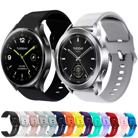 Silicone Band For Xiaomi Watch S4 S3 S2 S1 Active Quick Release Soft Sport Strap For Xiaomi Watch 2 