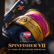 PENN fishing reel SPINFISHER SSVII 2500 3500 4500 6500 5500 Saltwater Spinning Reel With