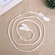 KEPANG DAUN TALI / IKAT PINGGANG WANITA KEPANG DAAUN / BELT WANITA KOREA / SABUK GESPER WANITA TREND