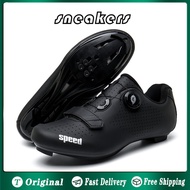 Men Bike Shoes for Road  Breathable Bicycle Cycling Shoes