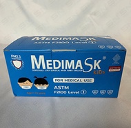 หน้ากากอนามัยทางการแพทย์เด็ก 7-12 ปี Medimask Kids หน้ากากกรอง 3 ชั้น 1 กล่อง 50 ชิ้น