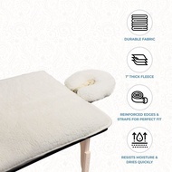 Pillowcase Set Lamb Fleece FleecePad Cross-Border Beauty Bed Massage Beauty Cover Table Cover Massag