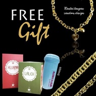 KLUBNA LALEH ORIGINAL GIFT SHAKER DAN SEUTAS GELANG