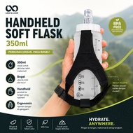 LOOP & LOOP - Handheld FAT - Handheld Soft Flask 350ml - Soft Flask Handle - Road Runner Soft Flask 