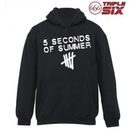 TRIPLESIX - Hoodie Jacket - 5 seconds of Summer - BLACK