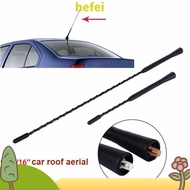 HEFEI วิทยุ สากล สกรู AM/FM เสาอากาศรถยนต์ หลังคารถยนต์ ดัดแปลงเสาอากาศ อลูมิเนียม