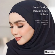 [SG SELLER] TUDUNG BAWAL LAZY SULAM AIRFLOW TIE BACK CEY CREPE SARUNG SLIP ON SEMI-INSTANT HIJAB IRONLESS