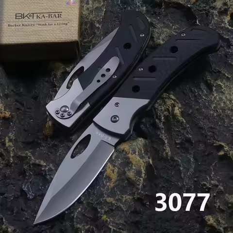 KA-BAR Gila Fold 3077 is a sturdy and practical knife that is perfect for everyday use. Attach it to
