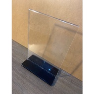 Mica tabletop menu - Mica menu shelf - Mica tabletop Standee A4, A5, A6