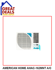 GREAT DEALS AMERICAN HOME AHAC-162MNT WINDOW TYPE AIRCON