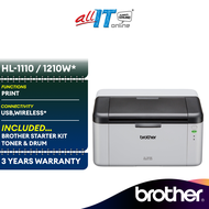 Brother HL-1110 / Brother HL-1210W Mono Laserjet Printer similar with LBP6030 LBP6030W 1210W 1110 60
