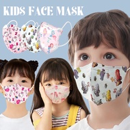 KID Face Mask Korean Version Mermaid Cartoon Design kids10PCS KN95 3D butterfly Mask 4ply Mask