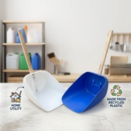 Large Blue/White Dustpan | Cleaning Tool | Recycled Material//Big size