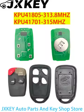 JXKEY 2PCS Remote Key Fob For Mazda RX-8 2004 2005 2006 2007 2008 Car key/PCB Board 313.8MHz/315MHZ