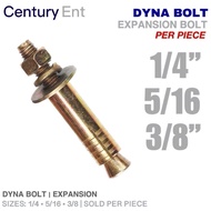 Dyna Bolt | Expansion Bolt | 1/4 5/16 3/8 | Dynabolt Sold Per Piece