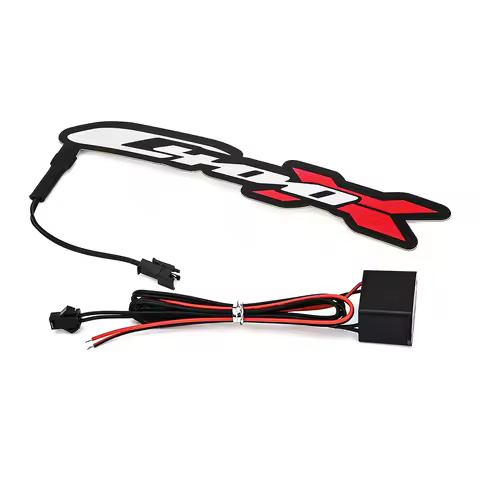 Motorcycle Decorative Light Illuminated Badge Sticker For BMW C400 C400GT GT C400X Accessories