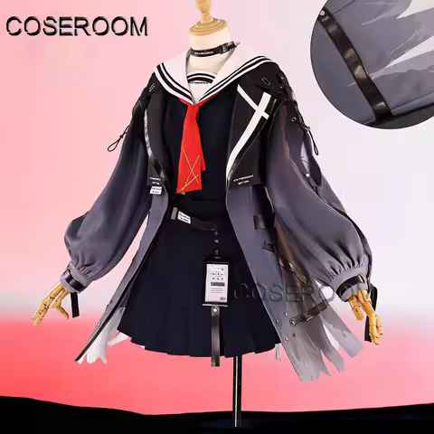 Wuthering Waves Wuwa CHISA Cosplay Costume Halloween Party Role Play Outfit