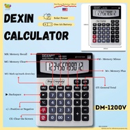 12 Digits DM-1200V Large Display Calculator Dual Power Calculator 计算机 Office Scientific Kalkulator