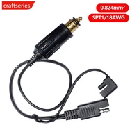 CRAFTSERIES Motorcycle Charging Connection Cable Battery Charger SAE Plug A 3 For BMW For Device Cha