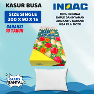 [200x90x15] Kasur Busa INOAC Single Ukuran 200x90x15 cm Garansi 10 Tahun / Kasur INOAC Size 90x200x15 cm