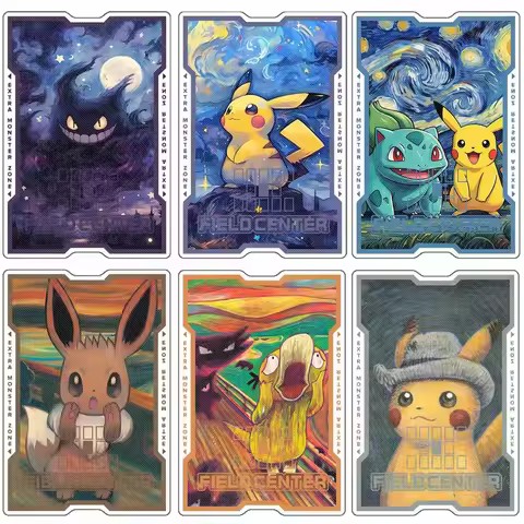 Pokemon Ptcg Card Field Center Cards Eevee Psyduck Charizard Charmander Gengar Squirtle Bulbasaur Ac