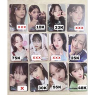 Photocard Yujin IVE OFFICIAL bunny blanket soundwave lollipop candy loved ive earphone