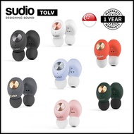 [SG] Original Sudio TOLV True Wireless Earbuds/Earphones – Long Lasting Battery， Lightweight TWS Ear