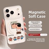 YOUSIDUN | Apple 17 Pro Max Case Magnetic Transparent Soft with Stand