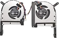 Replacement New CPU GPU Cooling Fan for ASUS TUF Gaming FX505DT FX505 FX505DD FX95 FX705DU FX705DD F