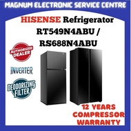 Hisense 500L / 620L Inverter Refrigerator RT549N4ABU / RS688N4ABU Deodorizing Filter , Multi Air Flo