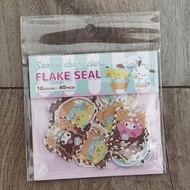 Sanrio Melody Kuromi 布甸狗 貼紙 Flake Seal