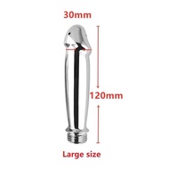 Coryana Metal Stainless Steel Enema Shower Bidet Syringe Toilet Anal Head Beads Cleaning Kit
