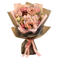 FNP Mixed Flowers & Chocolates Bouquet