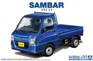 青島文化 Aoshima 1/24 富士風格改裝版 Subaru Sambar TT2 輕型商用車模型 [AO-05828]