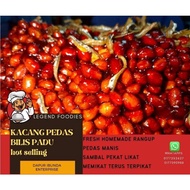 KACANG PEDAS BILIS SAMBAL PADU(EXTRA IKAN BILIS)