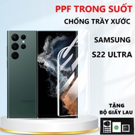 Samsung S22 ULTRA full screen, anti-scratch PPF screen protector - Panda