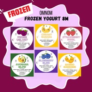🔥READY STOCK JB🔥OMNOM Babyfood - FROZEN Yogurt Baby 8m Yogurt Sejuk Beku Bayi Dessert Bayi