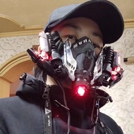 Comic Exhibition Function cospaly Props Luminous Photography Props Accessories Mask Cyberpunk Mask