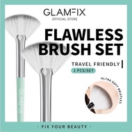 GLAMFIX FLAWLESS FAN BRUSH Kuas Make Up Highlighter | GLAM FIX Alat Kecantikan Makeup by YOU