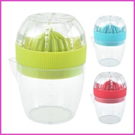 Juicer Manual Hand Juicer Squeezer with Measuring Cup Strainer Fruit Squeezer Citrus Press Portable 
