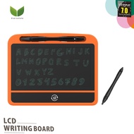 Eversalute 7 inch LCD Writing Tablet With Spare Battery Kids Paperless Writing Board Drawing Pad Built In Screen Lock Eye-Protection Suit For 2-8 years Old Kids Girls Boys