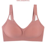 Plus Size Bra Seamless Full Cup 70F-100E Large Breasts Show Small Anti-Shock Anti-Sagging No Steel R