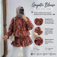 1509 GAYATRI BLOUSE by QfA DAILY WEAR FASHION STORE HIJAB NOVIISTUFF/